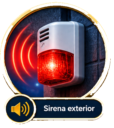 Sirena exterior